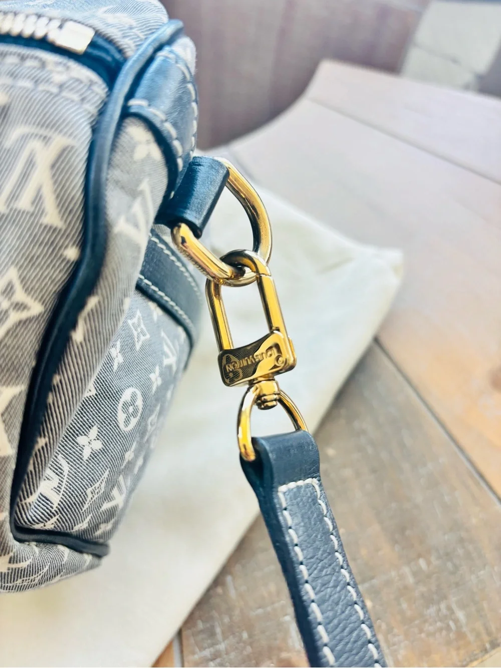Louis Vuitton Soft Speedy 30 Bandouliere Idylle Navy